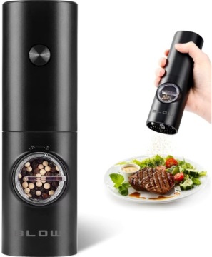 Электрическая мельница для соли и спаржи с регулируемой стойкой x2