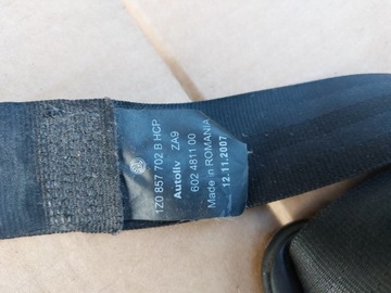 AIRBAG ULOŽENÍ PAS PÁSY SKODA OCTAVIA II VRS RS