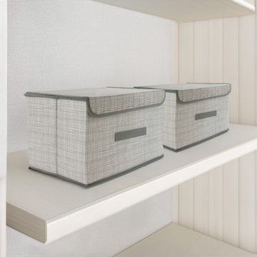 Pudełko Organizer Składany Zestaw 4 SZTUKI 40 x 25 x 25 cm