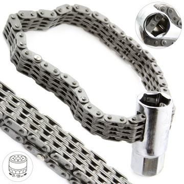 KLUCZ DO FILTRÓW OLEJU ŁAŃCUCHOWY 21-120mm