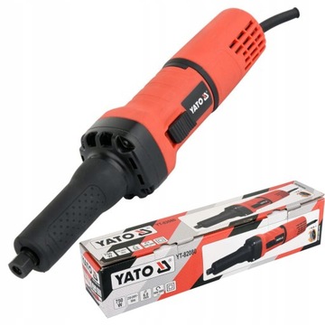 ПРЯМОШЛИФОВАЛЬНАЯ МАШИНА 750 Вт, РЕГУЛИРУЕМАЯ СКОРОСТЬ