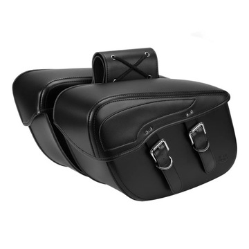 Black2X motocykl sakwa skórzane motocyklowe torby podsiodłowe dla Indian Sc