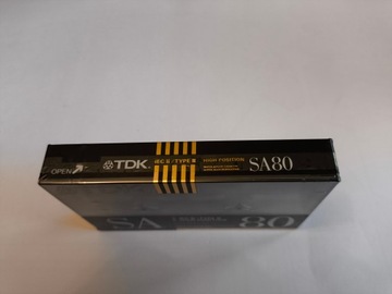 TDK SA 80 FOIL FOIL SA80 1990 *1817