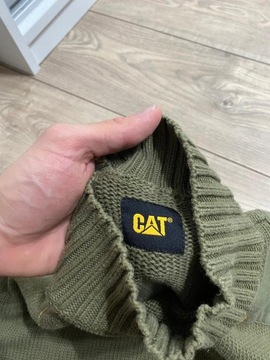 CAT CATERPILLAR SWETER KHAKI M