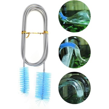 Щетка, шнек, шомпол для чистки, прочистки раковин, труб, стоков.