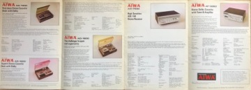 AIWA ПРОСПЕКТ HiFi АУДИОАППАРАТУРА 1976 г.