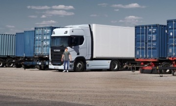 ОРИГИНАЛЬНАЯ ВОДИТЕЛЬСКАЯ ФУТБОЛКА SCANIA GRIFFIN POWER TRUCK РАЗМЕР XXL