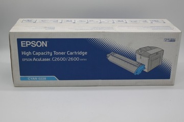 Epson C2600 C13S050228 cyan toner oryginał
