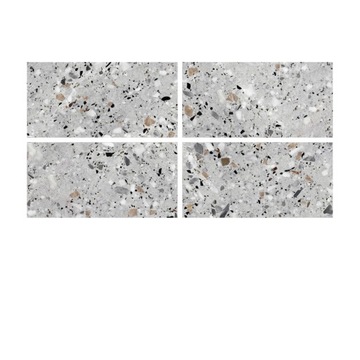 Naklejki Ścianę Płytki Marmur Samoprzylepna Kafelki Tapeta Czarny 30x15cm