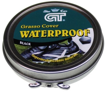 ВОСКОВАЯ ПРОПИТКА, ЧЕРНЫЙ ЖИР ДЛЯ ОБУВИ КОЖАНОЙ 50 мл