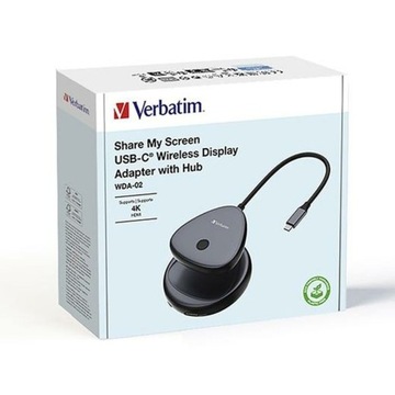 Адаптер Verbatim 32147 4K USB-C