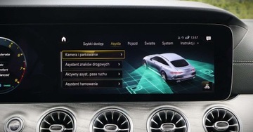 Mercedes AMG GT C190 Coupe 4d 3.0 43 367KM 2021 Mercedes-Benz AMG GT (nr 34) 3.0 367KM AMG GT Kamera 360 Skory Tempomat Na, zdjęcie 33