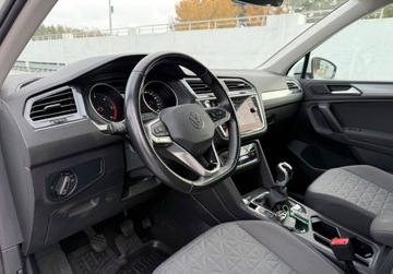 Volkswagen Tiguan II SUV Facelifting 2.0 TDI 150KM 2022 Volkswagen Tiguan salon PL FV VAT 23 manualna skrzynia biegow bezwypadk, zdjęcie 14