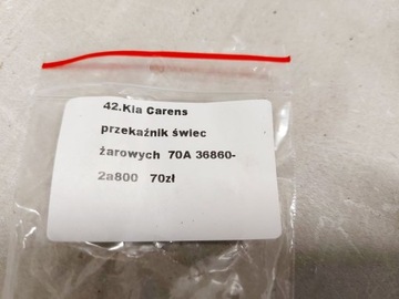 KIA CARENS 4 IV RELÉ SVÍČEK ŽHAVÍCÍCH 70A 36860-2A800