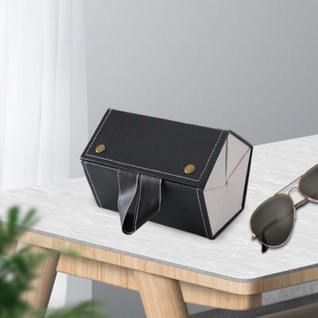 Футляр-органайзер для солнцезащитных очков Черные солнцезащитные очки для путешествий