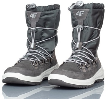ЖЕНСКАЯ ОБУВЬ 4F ЗИМНИЕ СНЕЖНЫЕ БОТИНКИ OBDH264 25S R-41