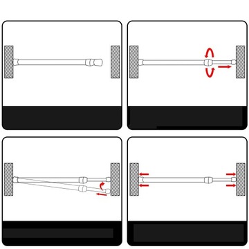 РАСШИРИТЕЛЬ ДЛЯ ДУШЕВОЙ ШТОРКИ 40-70см