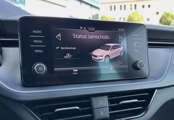 Skoda Scala Hatchback 1.0 TSI 110KM 2021 Skoda Scala Ambition 1.0 TSI 110KM DSG Salon PL F, zdjęcie 19