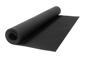 Mata pod sprzęt fitness 60x120 cm czarna