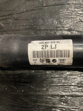 POLOOSA PRAVÝ PŘEDNÍ DSG VOLKSWAGEN PASSAT CC 1K0 407 272 PL 1K0407272PL