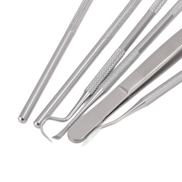 6 шт., гигиенический набор для стоматологических инструментов, средство для удаления GP