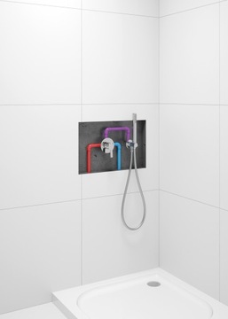 ХРОМИРОВАННЫЙ РУЧНОЙ ДУШ DEANTE КРУГЛЫЙ