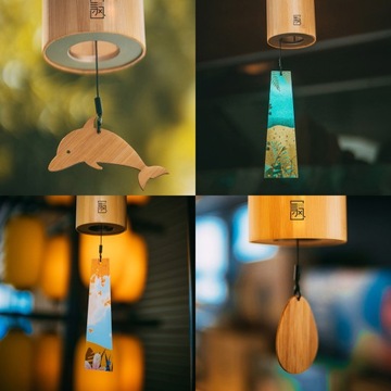 Аккорд для медитации Seek Wind Bamboo Wind Chimes
