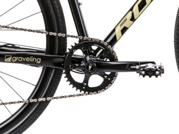 Велосипед ROMET BOREAS 2 LITE, черно-бежевый, 56 л.