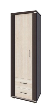 Nowoczesny Regał 60cm Dąb Sonoma LORI
