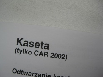 OPEL CAR 2002 Grundig R 2001 Руководство по радио OPEL