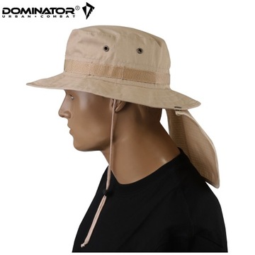 Польская военная шапка DOMINATOR BOONIE защита шеи Рыбалка ХАКИ L