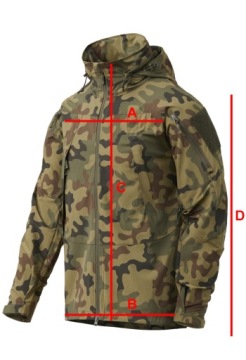 Мужская куртка с капюшоном Helikon Trooper MK2 Storm Softshell WZ.93 L