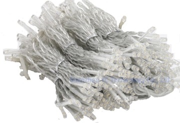 Kurtyna świetlna LED - 6x3m zimny biały+pilot