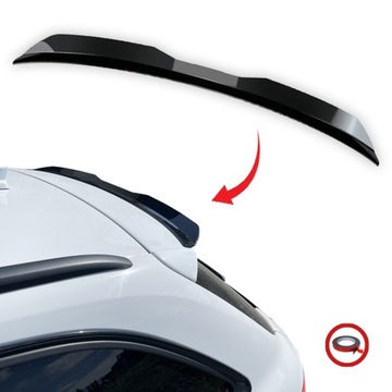 Lotka Spoiler Audi a4 b8 Avant Kombi 2008-2014 czarny połysk super jakość