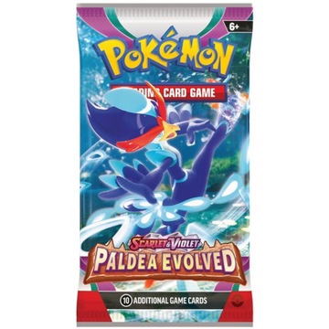КАРТЫ ПОКЕМОНОВ — НАБОР ИЗ 10 КОЛЛЕКЦИОННЫХ КАРТ ПОКЕМОНОВ PALDEA EVOLVED