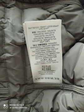 BURBERRY BRITE OLIVE DOWN Quilted jacket XS