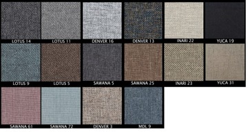 Набор из 1 раздвижного стола HARRY и 6 стульев W3 Polish Product MIX Colors