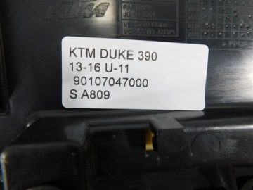 СИДЕНЬЕ ДИВАН СИДЕНЬЕ KTM DUKE 390 13-16 U-11 90107047000
