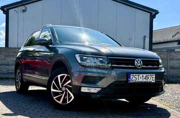 Volkswagen Tiguan II SUV 2.0 TDI 150KM 2017 Volkswagen Tiguan 2.0 TDI 4x4 4motion keylessgo el. klapa SOUND temp ACC L, zdjęcie 2