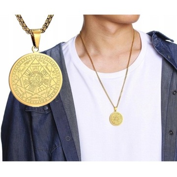 Talizman AMULET SZCZĘŚCIA Wisior 7 Siedem Aniołów