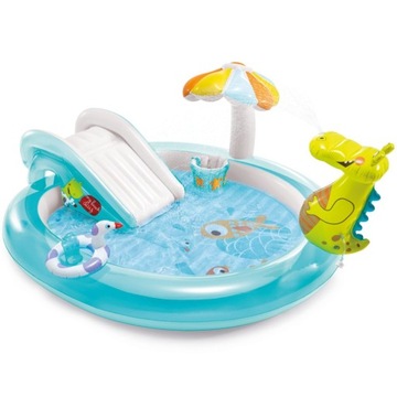 Wodny plac zabaw dla dzieci Intex 57165NP - krokodyl