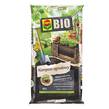 COMPO BIO ZIEMIA PODŁOŻE HUMUS KOMPOST OGRODOWY