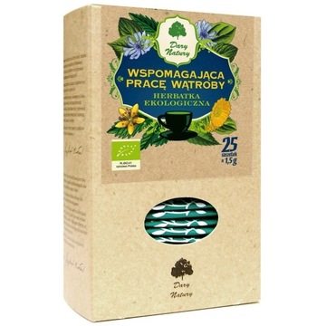 HERBATKA WSPOMAGAJĄCA PRACĘ WĄTROBY BIO (25 x 1,5