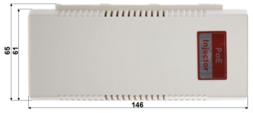 БЛОК ПИТАНИЯ POE ДЛЯ КАМЕРЫ 802.3af 15,4 Вт