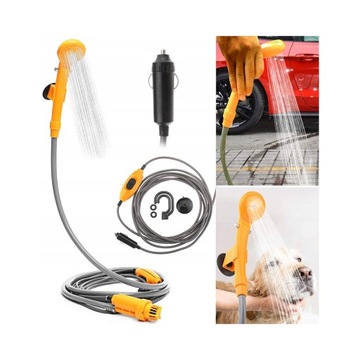 АВТОМОБИЛЬНЫЙ ТУРИСТИЧЕСКИЙ ДУШ 12В ДЛЯ ДУШЕВОГО ВОДЯНОГО НАСОСА ДЛЯ КЕМПИНГА