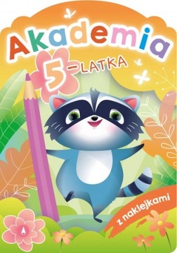 Akademia 5-latka z naklejkami skrzat
