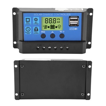 Solarny regulator ładowania PWM 12V 24V 30A