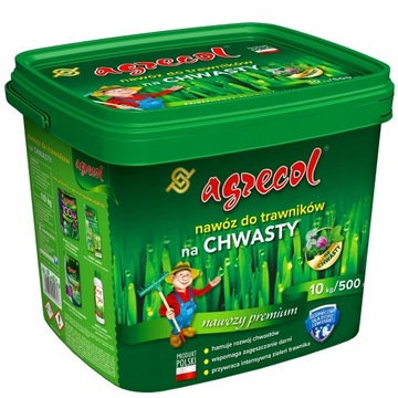 AGRECOL мультикомпонентное удобрение ДЛЯ ПРОПОЛОТНОГО ГАЗОНА, гранулы 10 КГ
