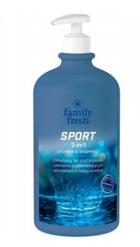 ŻEL POD PRYSZNIC FAMILY FRESH 1L SPORT