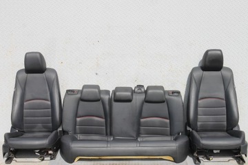 FOTELE + BOCZKI SKÓRA GRZANE KANAPA MAZDA CX-3 14-21